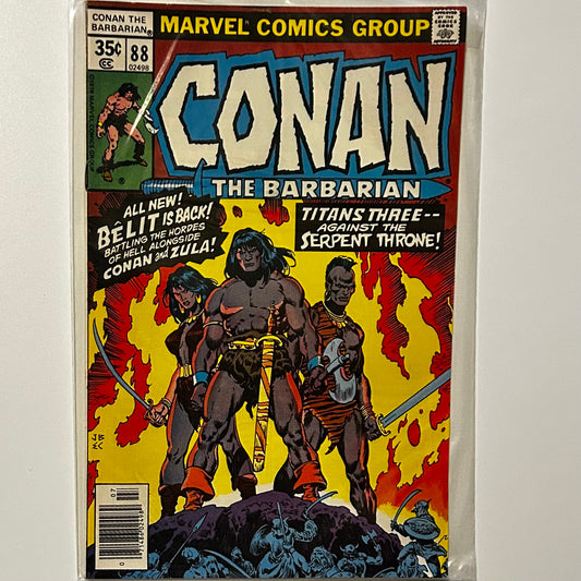 Conan the Barbarian #88 Newsstand