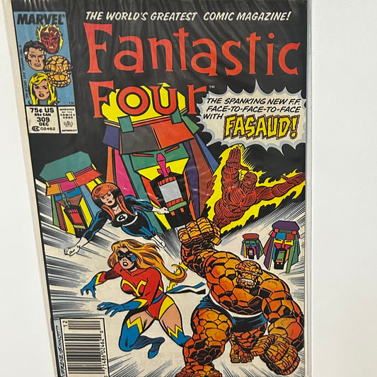 Fantastic Four #309 Newsstand