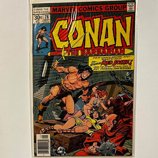 Conan the Barbarian #78 Newsstand