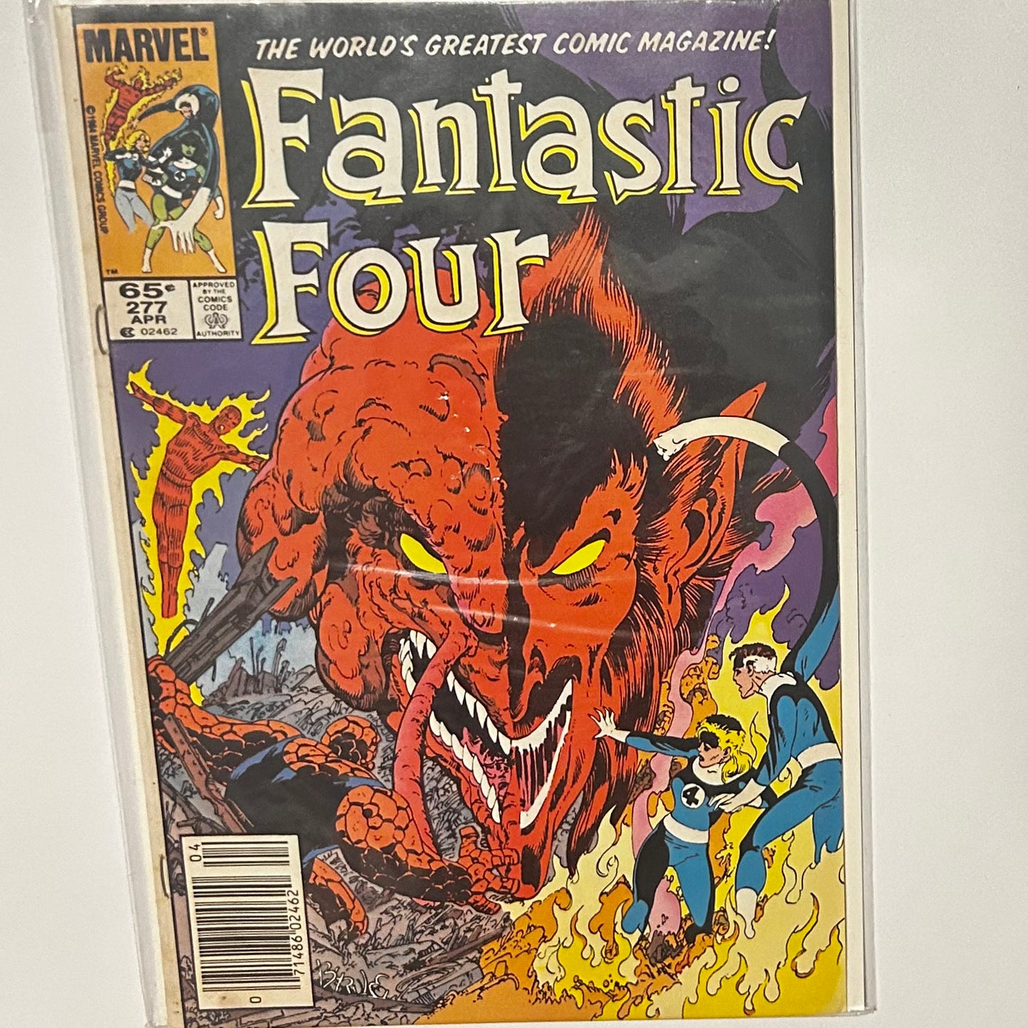 Fantastic Four #277 Newsstand