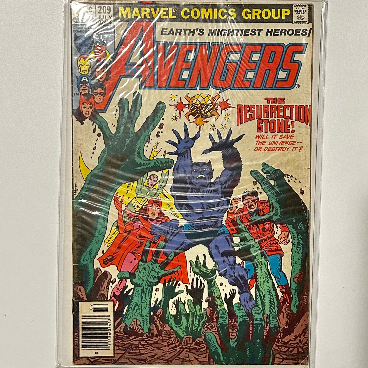 Avengers #209 Newsstand