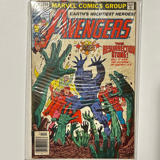 Avengers #209 Newsstand