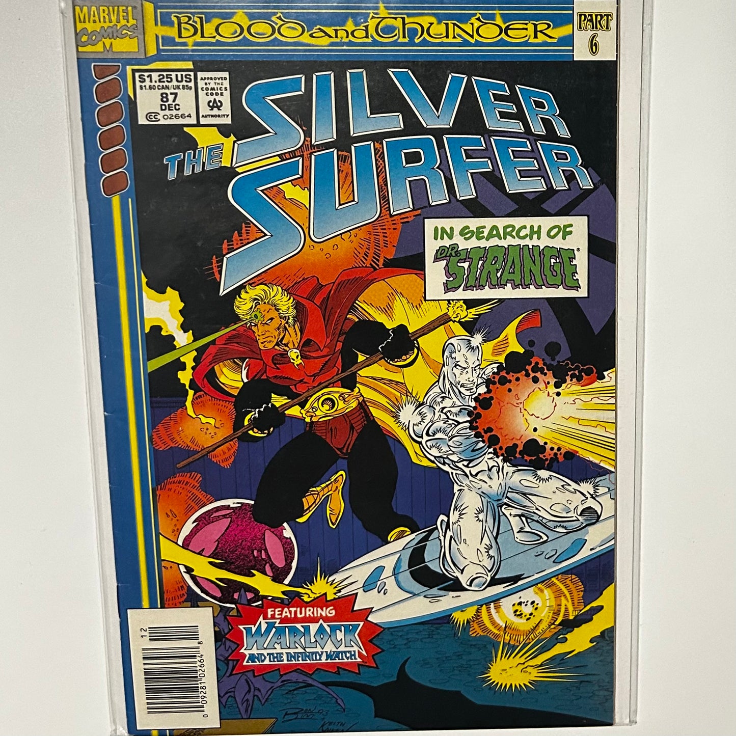 Silver Surfer #87 Newsstand