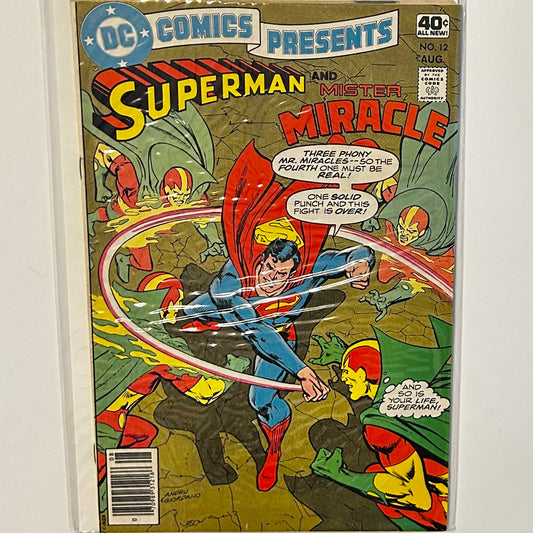 Dc Comics Presents #12 Newsstand