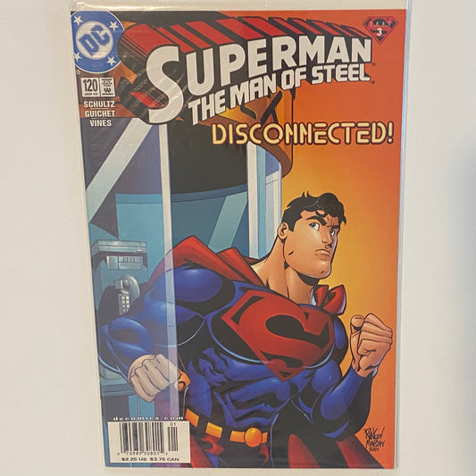 Superman Man of Steel #120 Newsstand