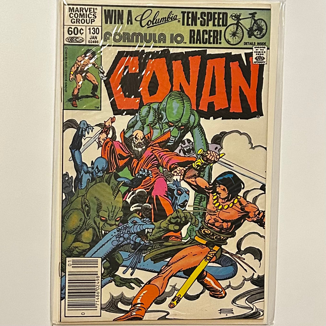 Conan the Barbarian #130 Newsstand