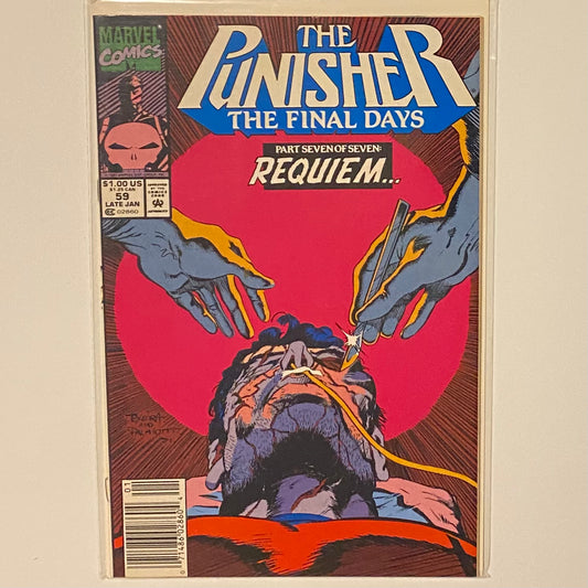 The Punisher #59 Newsstand