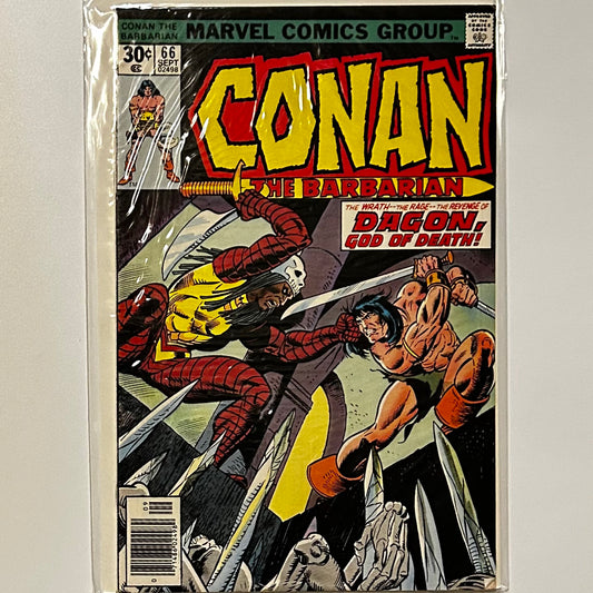 Conan the Barbarian #66 Newsstand