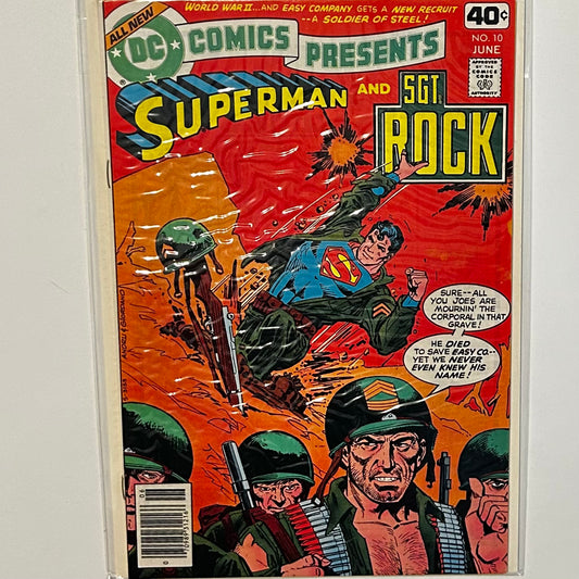 Dc Comics Presents #10 Newsstand