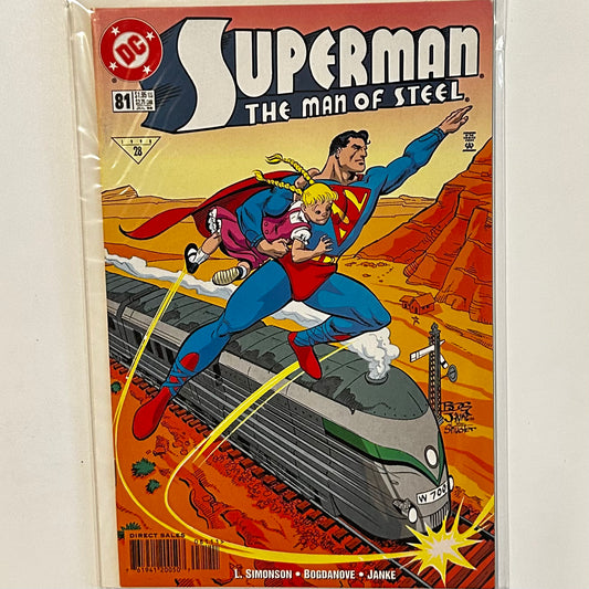 Superman Man of Steel #81