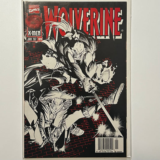 Wolverine #109 Newsstand
