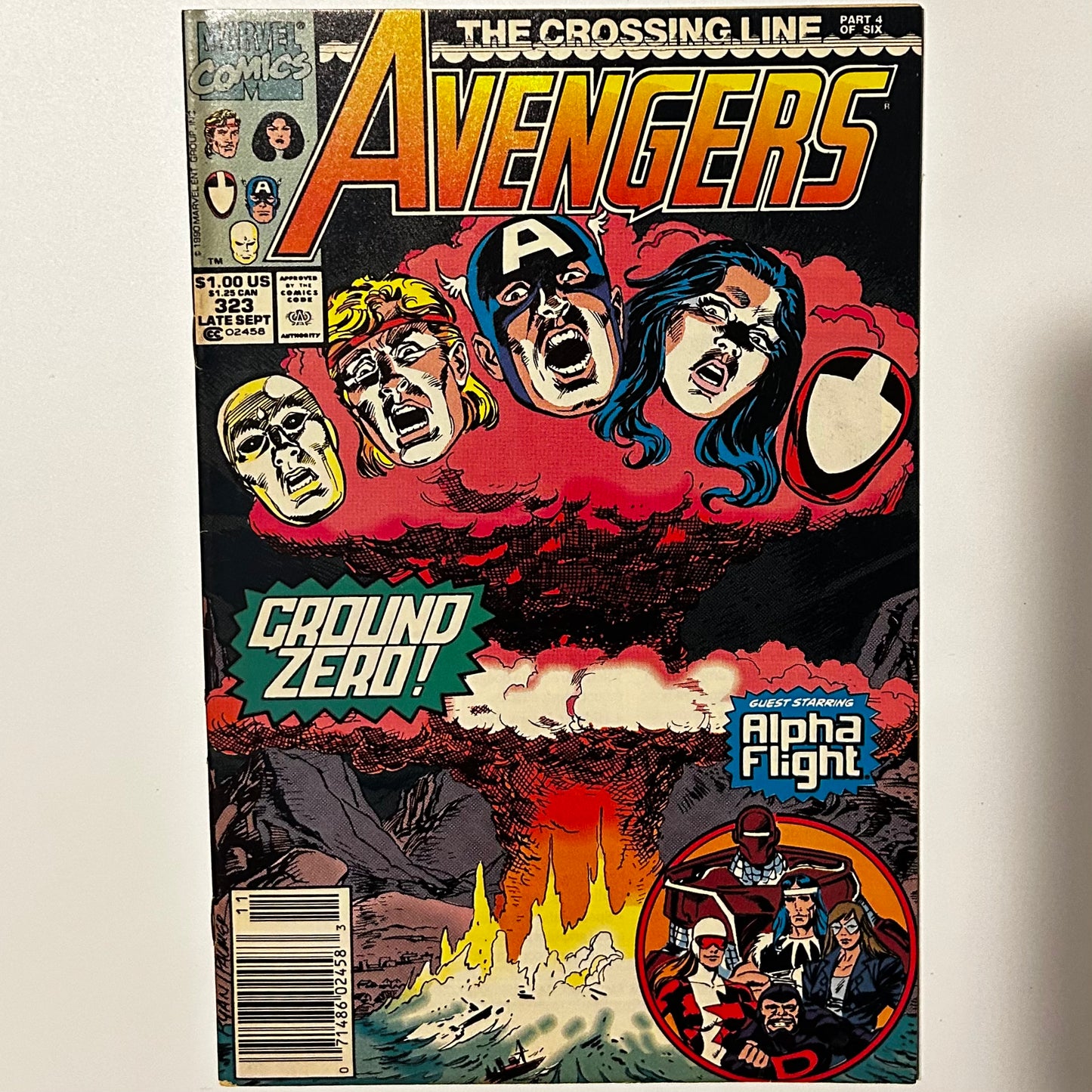 Avengers #323 Newsstand