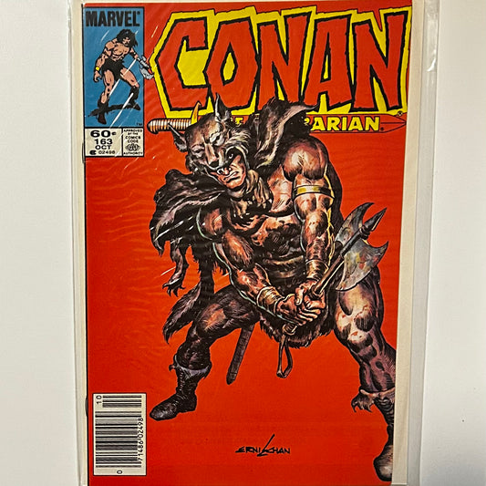 Conan the Barbarian #163 Newsstand