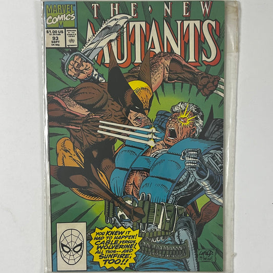 New Mutants #93 Newsstand