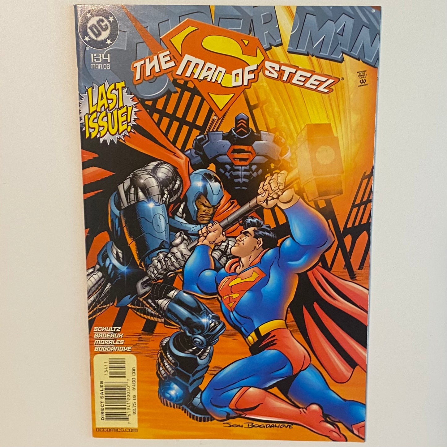 Superman Man of Steel #134