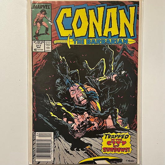 Conan the Barbarian #217 Newsstand