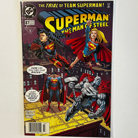 Superman Man of Steel #87 Newsstand