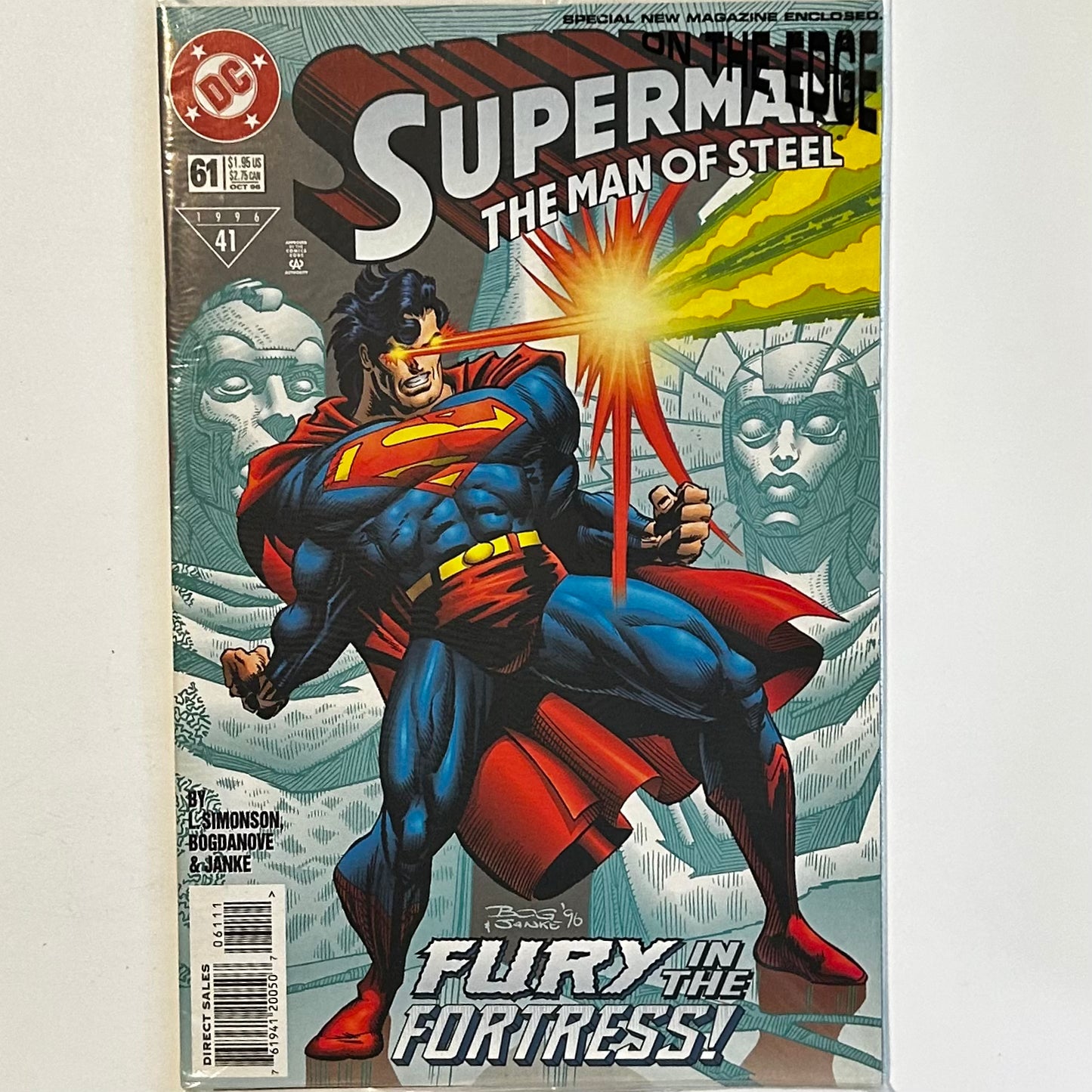 Superman Man of Steel #61 Polybag