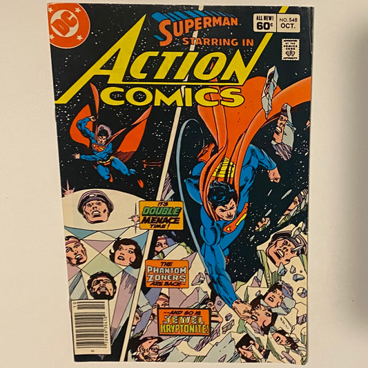 Action Comics #548 Newsstand