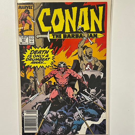 Conan the Barbarian #221 Newsstand