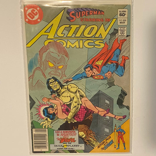 Action Comics #531 Newsstand