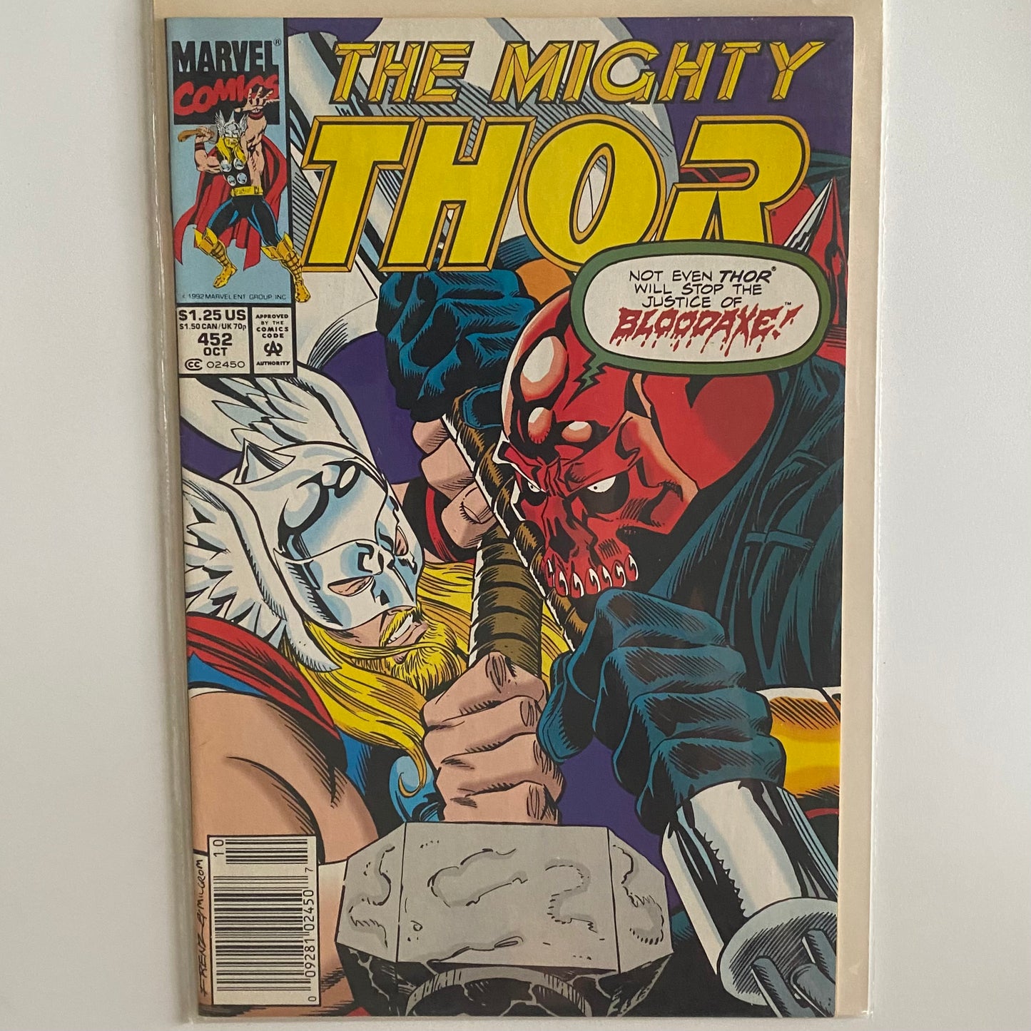 Thor #452 Newsstand