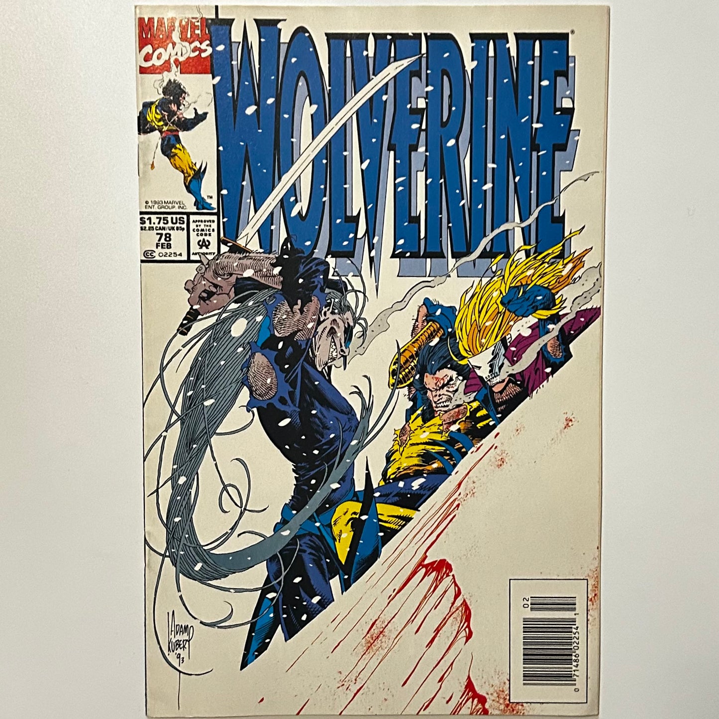 Wolverine #78 Newsstand