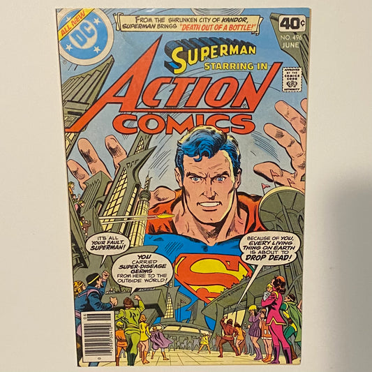Action Comics #496 Newsstand