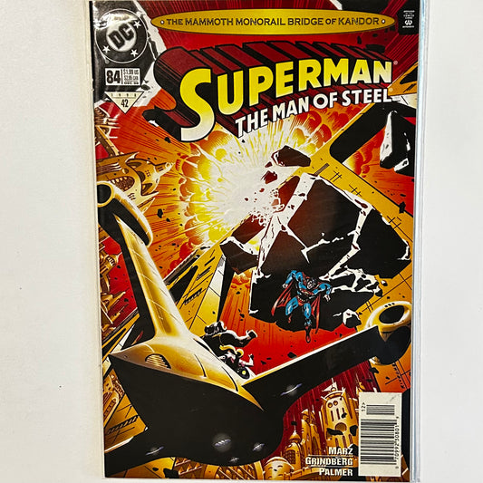 Superman Man of Steel #84 Newsstand