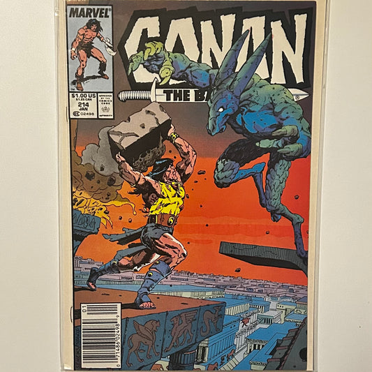 Conan the Barbarian #214 Newsstand