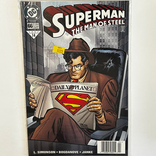 Superman Man of Steel #66 Newsstand