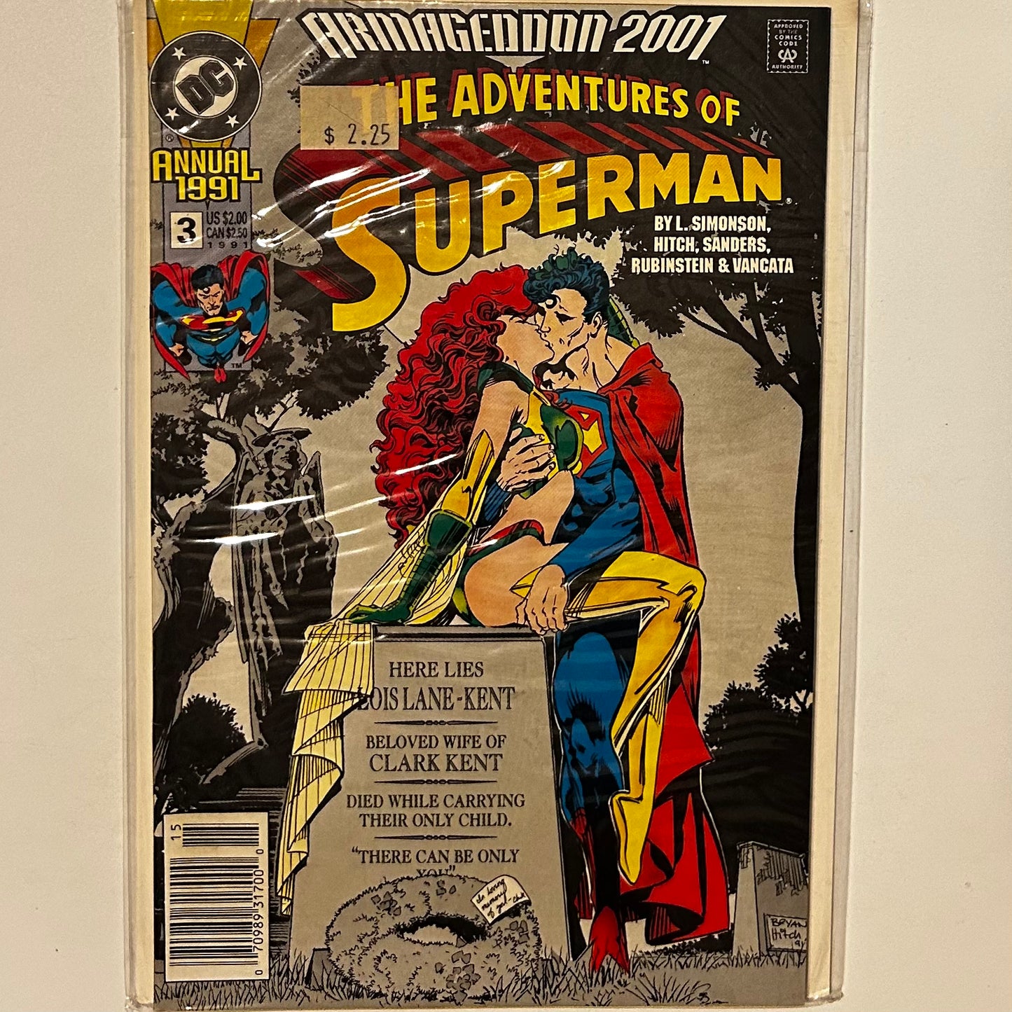 Adventures of Superman annual #3 Newsstand