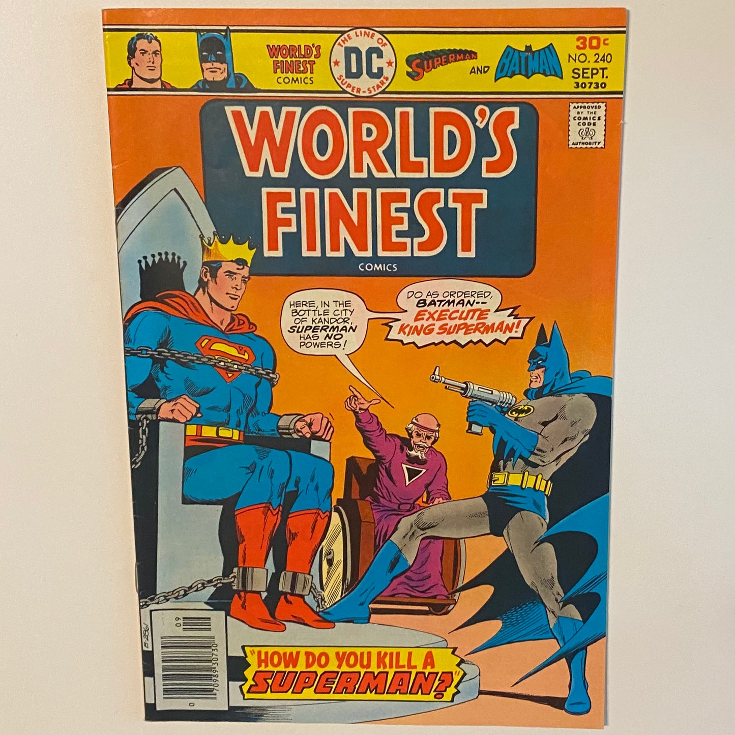 World’s Finest #240 Newsstand
