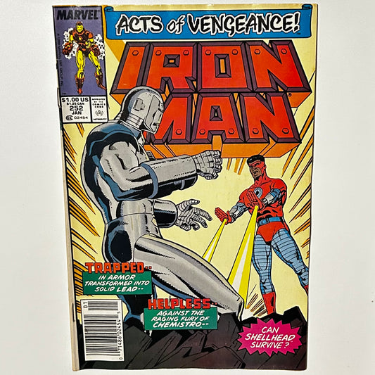 Iron Man #252 Newsstand