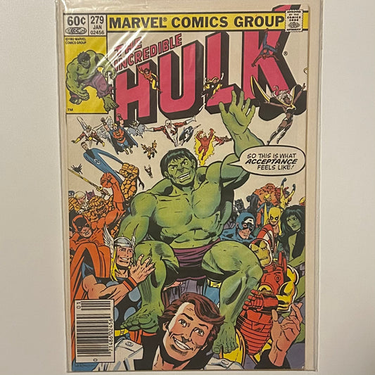 The Incredible Hulk #279 Newsstand