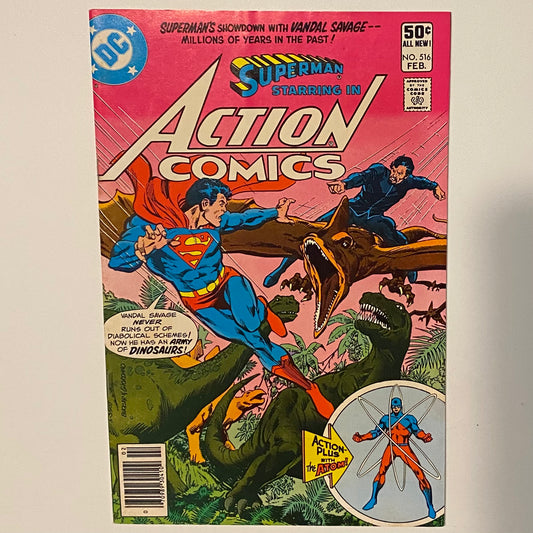 Action Comics #516 Newsstand