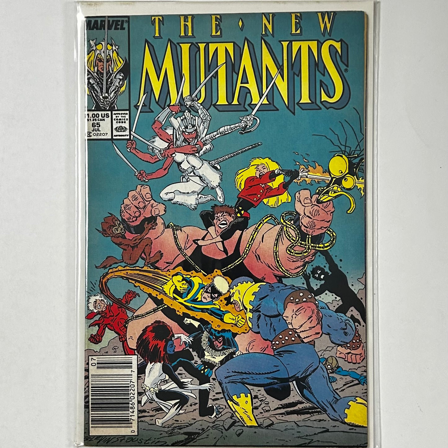 New Mutants #65 Newsstand