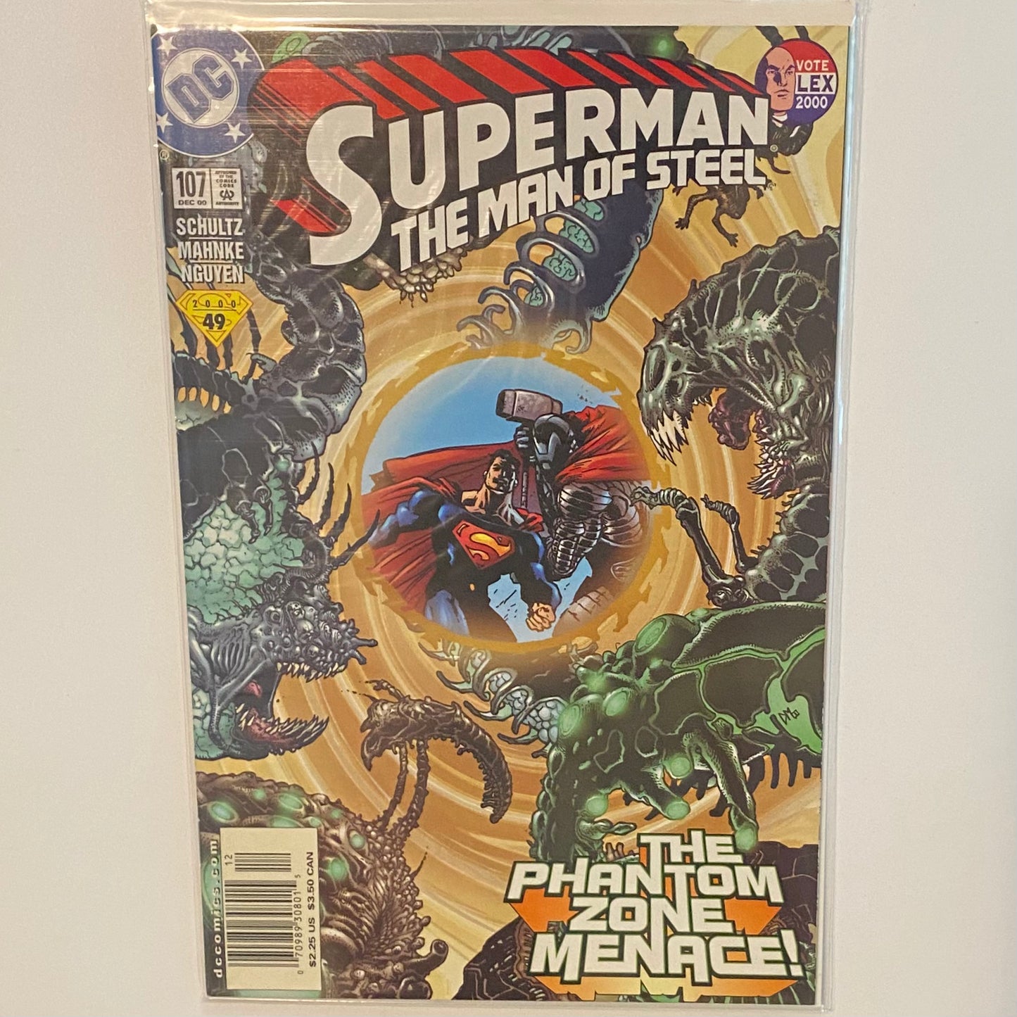 Superman Man of Steel #107 Newsstand