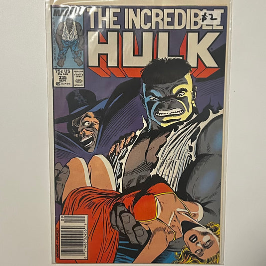 The Incredible Hulk #335 Newsstand
