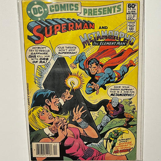 Dc Comics Presents #40 Newsstand