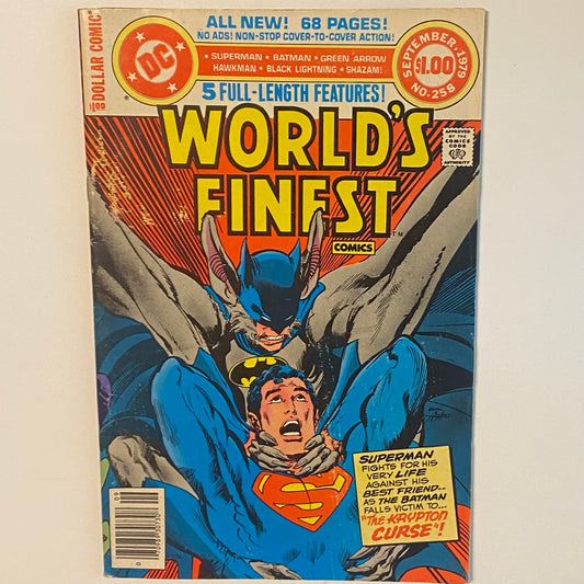 World’s Finest #258 Newsstand