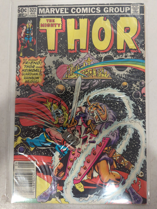 Thor #322 Newsstand
