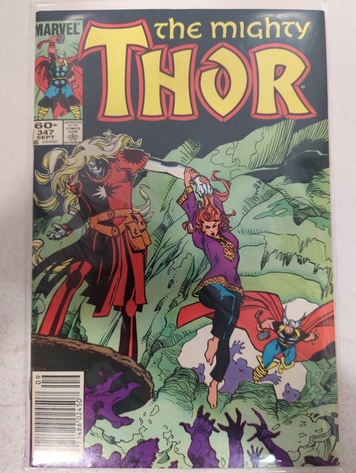 Thor #347 Newsstand