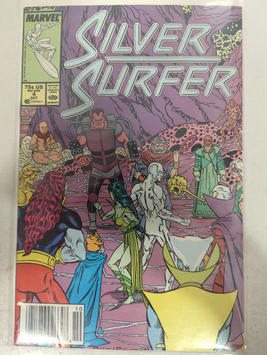 Sliver Surfer #4 Newsstand