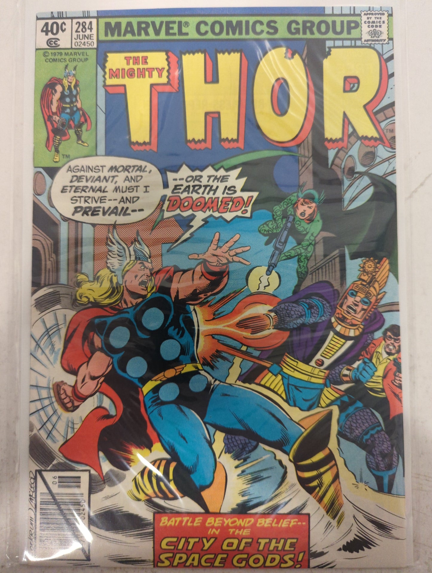 Thor #284 Newsstand