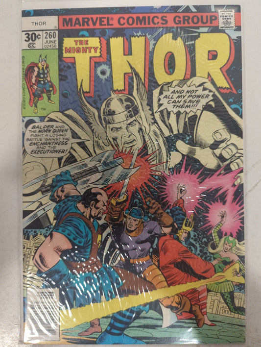 Thor #260 Newsstand